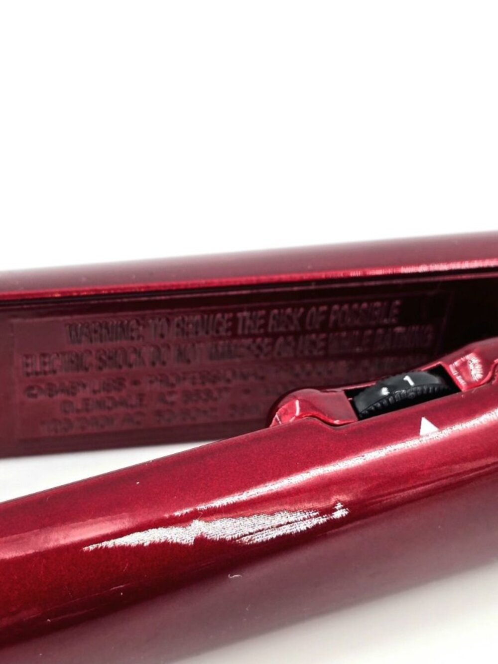 Babyliss Pro Straightener Ceramix Xtreme 1" Hair Flat Iron BAB9555X Red - Picture 8 of 13
